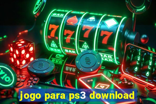 jogo para ps3 download